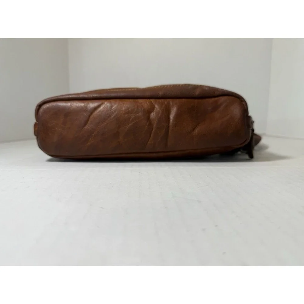 Jack Georges Voyager Convertable Crossbody Leather Bag Messenger American‎
